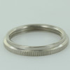 Polished Nickel Finish Ring for Uno Threaded Sockets