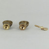 1/8IPS Female X 1/8IPS Female Threaded Unfinished Brass Adjustable Ball Key Swivel with Teeth