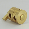 1/8ips. X 1/8ips. Unfinished Brass Clutch Swivel Set