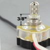 3/8in. Shank Hi-Low Rotary Turn Switch with Diode - Nickel Plated