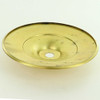 4-1/8in. Satin Brass Finish Spun Vase Cap