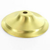 4-5/8in. Unfinished Brass Spun Vase Cap