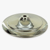 5-1/2in. Nickel Plated Finish Spun Vase Cap