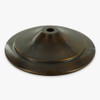 5-1/4in. Antique Brass Finish Spun Vase Cap