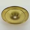 5in. Polished Brass Finish Spun Vase Cap