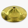 5in. Polished Brass Finish Spun Vase Cap
