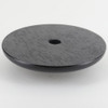 4-1/2in. Black Wooden Vase Cap with 1/8ips. Slip Hole