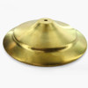 10in. Unfinished Brass Spun Vase Cap