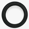 5/8in. Black Rubber Washer with 1/8ips. Slip Through Hole