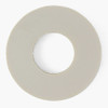 1in. White Rubber Washer with 1/8ips. Slip Through Hole