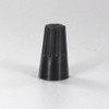 Large Black 150 Degree High Temperature Wire Nut with Spring Insert.