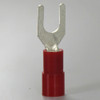 #8 Crimp-On Spade/Fork Terminal for use with 22-16 Gauge Wire Sizes