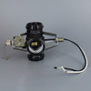 1/8ips Male X 1/8ips Female 4 Light Phenolic Cluster with Pull Chain Switch and 8in. Leads