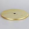 8-1/2in. Stamped Brass Check Ring - Unfinished Brass