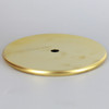 6-1/2in. Stamped Brass Check Ring - Unfinished Brass