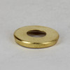 1in Stamped Brass Checkring For Use With Paper Drip Candle Covers - Unfinished Brass