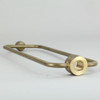 7in. Cast Solid Brass Narrow Harp