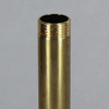 7in Long X 3/8ips (5/8in OD) Male Threaded Unfinished Brass Pipe Stem