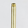 16in Long 5/16-27 UNS Threaded Hollow Brass Pipe