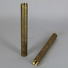 10in. Unfinished Brass Pipe with 1/4ips. Female Thread