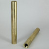 12 in UNFINISHED BRASS PIPE WITH 3/8 IPS FEMALE THREADS (5/8in Deep Thread)