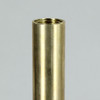 10 in UNFINISHED BRASS PIPE WITH 3/8 IPS FEMALE THREADS (5/8in Deep Thread)