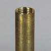 14in. Unfinished Brass Pipe with 1/4ips. Female Thread
