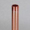 14in Long X 1/4ips (1/2in OD) Male Threaded Polished Copper Finish Steel Pipe