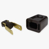 Polarized, Non-Grounding, Easy Lamp Plug for 18-2 SPT-2 Wire - Brown