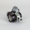 Leviton - E-26 Screw-In Socket Adaptor with Pullchain Switch and 1/8ips. Hickey