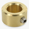 3/8in. Modern Slip Ring with Side Screw- Slips 1/8ips Pipe - Unfinished Brass
