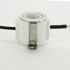 E-11 Base  Porcelain Socket with 7in. Wire Leads