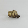 1/8ips Threaded Knurled Swivel - Unfinished Brass