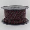 18/1 Single Conductor Black/Red Marker Nylon Over Braid AWM Wire