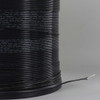 18/1 Black Single Conductor FEP 200 Degree Wire