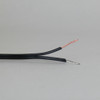 18/2 SPT1-B Black Nylon Fabric Cloth Covered Lamp and Lighting Wire