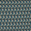 18/2 SPT1-B Teal/Beige Hounds Tooth Pattern Nylon Fabric Cloth Covered Lamp and Lighting Wire