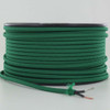 18/2 SPT1-B Green Nylon Fabric Cloth Covered Lamp and Lighting Wire