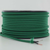 18/2 SPT2-B Green Nylon Fabric Cloth Covered Lamp and Lighting Wire