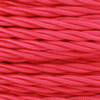 18/3 Twisted Red Rayon Covered Wire