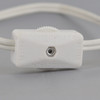 15ft. White 18/2 SPT-1 Cord Set with Molded Plug and Rotary Switch