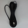 BLACK 18FT 18/2 SPT-2 CLOTH COVERED POWERCORD WITH TOGGLE SWITCH