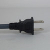 GRAY 18FT 18/2 SPT-2 CLOTH COVERED POWERCORD WITH TOGGLE SWITCH INSTALLED
