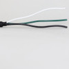 13ft Long - 18/3 SVT-B Black Cloth Covered Pre-Processed Wire Harness
