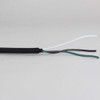 20ft Long - 18/3 SVT-B Black Cloth Covered Pre-Processed Wire Harness