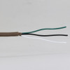 24ft Long - 18/3 SVT-B Brown Cloth Covered Pre-Processed Wire Harness