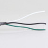 10ft Long - 18/3 SVT-B Grey Cloth Covered Pre-Processed Wire Harness