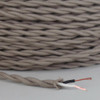 18/2 Twisted Sand Cotton Cloth Covered Wire