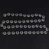 14mm. (9/16in) Small Uniform Crystal Brass Pin Chain - Sold By The Meter
