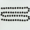 14mm. Small Uniform Black Crystal Nickel Bow-Tie Pin Chain
